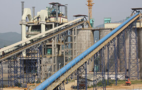 bulk conveying system for cement plant