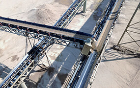 sand gravel aggregate conveying system